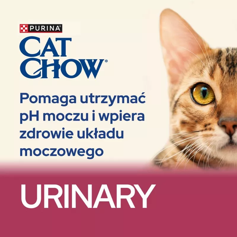 Purina Cat Chow Urinary Tract Health katėms sausas ėdalas 1,5 kg Suaugusioms Vištiena