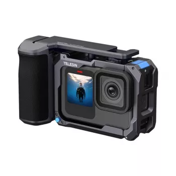Telesin StreetGrip rinkinys GoPro Hero 9–13 su apsauginiu rėmu, laikikliais ir priedais