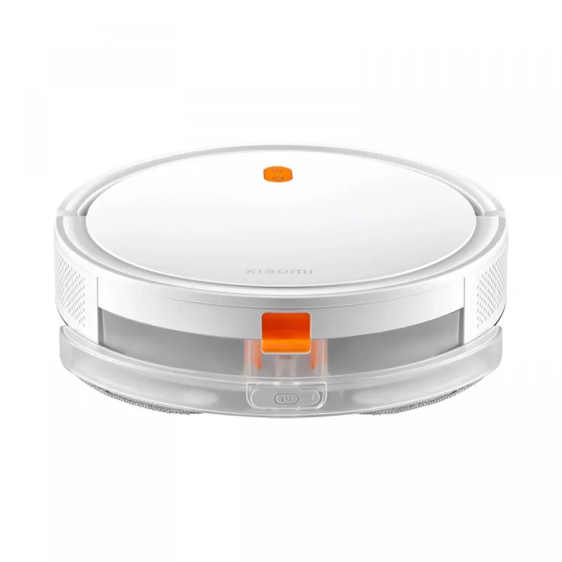 Robot vacuum Xiaomi E5 White — 2000 Pa suction, 2600 mAh battery, 110 min runtime, 0.4 L dustbin, wet mopping