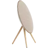 Beosound A9 5th Gen garsiakalbis aukso tono (nugara smėlio spalvos/dangtis auksinis/kojytės baltas ąžuolas)