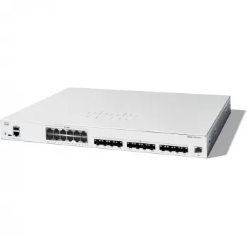 Valdomas komutatorius Cisco Catalyst 1300-24FP-4X 24 prievadų GE Full PoE 4x10GE SFP+