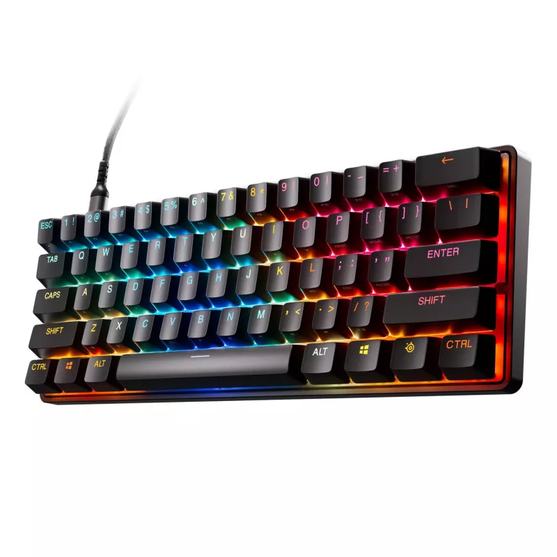 Mechaninė mini klaviatūra STEELSERIES Apex Pro Gen 3 Mini su RGB jungikliais