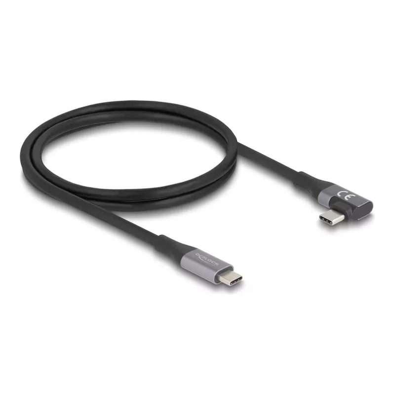 USB laidas DeLOCK 81131 1m USB C juodas 40 Gbit/s