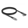 USB laidas DeLOCK 81131 1m USB C juodas 40 Gbit/s