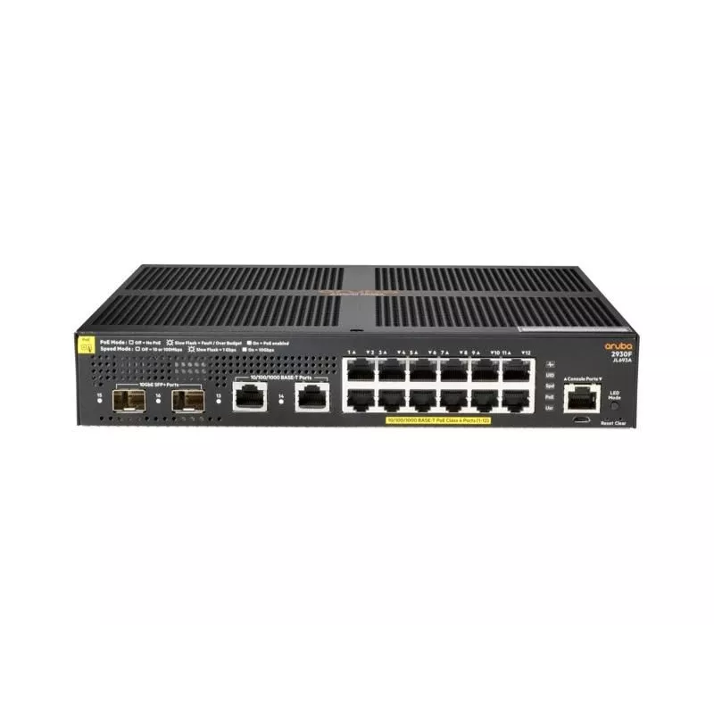 Aruba 2930F 12G PoE+ Switch