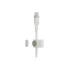 USB kabelis Belkin BOOST↑CHARGE PRO Flex 2m USB C balta