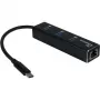 Inter-Tech Argus IT-410 - Šakotuvas - 3 x SuperSpeed USB 3.0 + 1 x 10/100/1000 - Stalinis (88885440)
