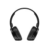 Skullcandy Riff Wireless 2 ausinės, uždedamos ant ausų, įmontuotas mikrofonas, 3,5 mm, USB, juodos, belaidis ryšys
