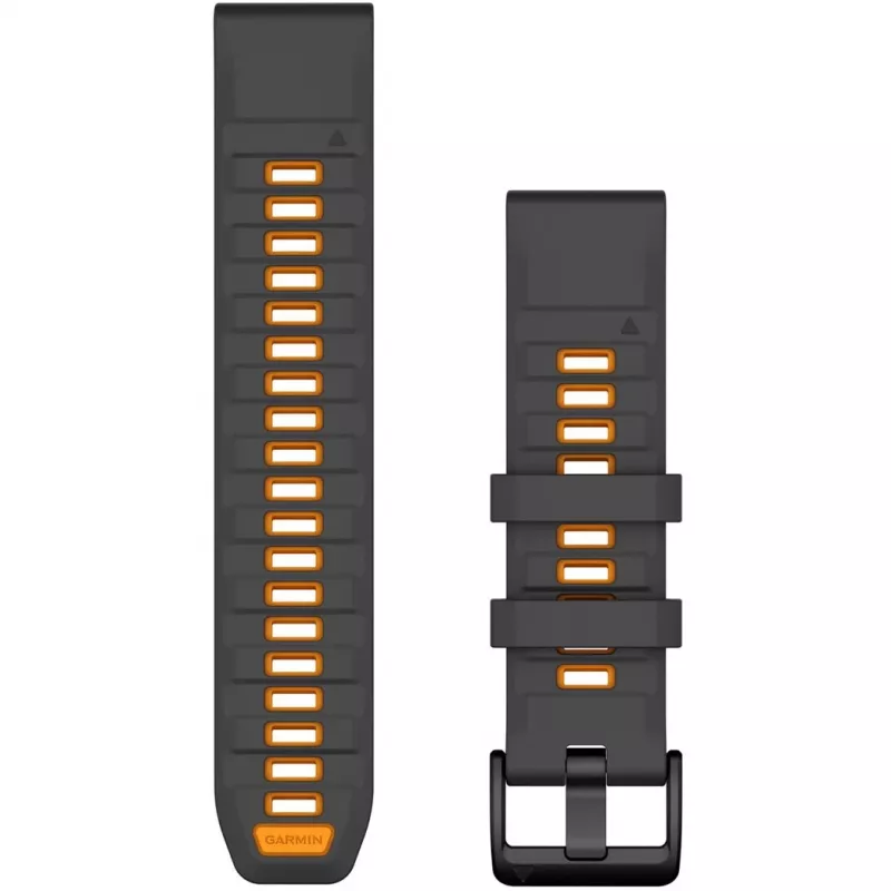 Dirželis Garmin QuickFit 010-13392-05 grafito oranžinė