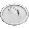 BALLARINI 75002-902-0 keptuvės dangtis Apvalus Nerūdijantis plienas, Skaidrus