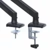 Stalinis laikiklis monitoriui LED/LCD 13-27 ART UM-115 dujinis 2-6,5 kg Juodas