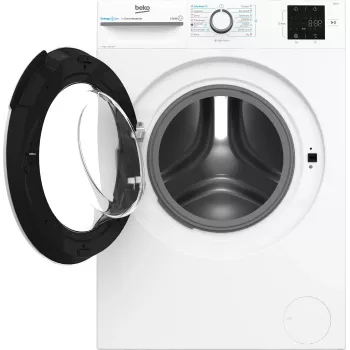 BEKO Skalbimo mašina BM3WFSU37013WW, 7 kg, energijos klasė A, 49,6 cm, 1000 aps./min., inverterinis variklis, Steam Cure