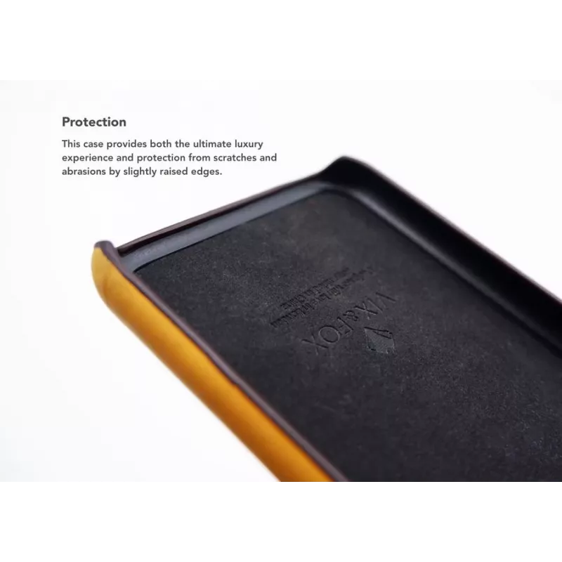Kortelės lizdo galinis dėklas „VixFox“, skirtas „iPhone XR“, gelsvai geltonas, plonas apsauginis dėklas su kortelės kišene