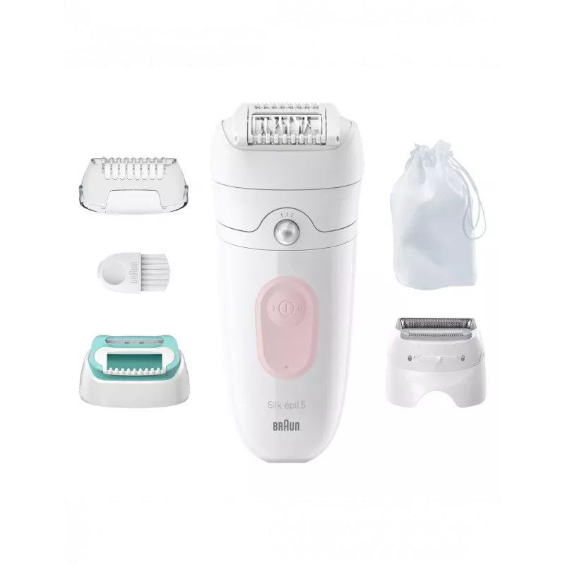 Braun Silk-épil 5 5-050 28 pincetės Pink, White