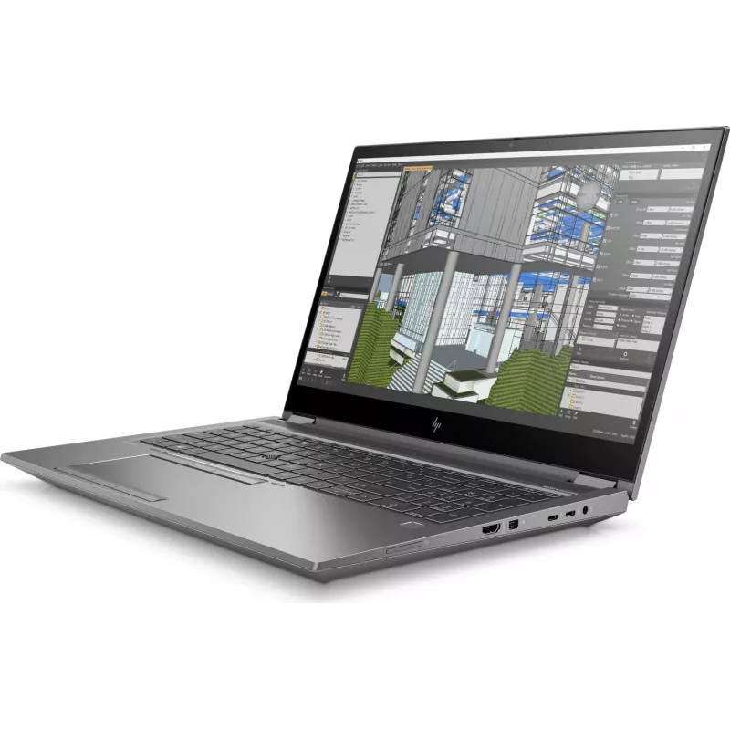 Nešiojamas kompiuteris HP ZBook Fury 15 G7 / i7 / RAM 32 GB / SSD diskas / 15,6″ FHD