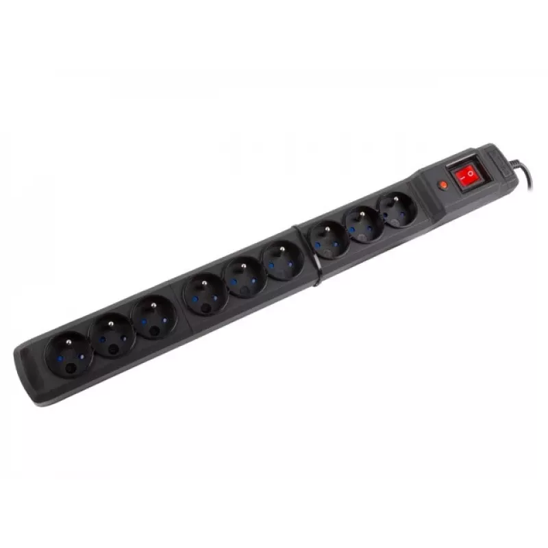 Maitinimo lizdų blokas Armac Multi M9 3M 9X 230V PL juodas