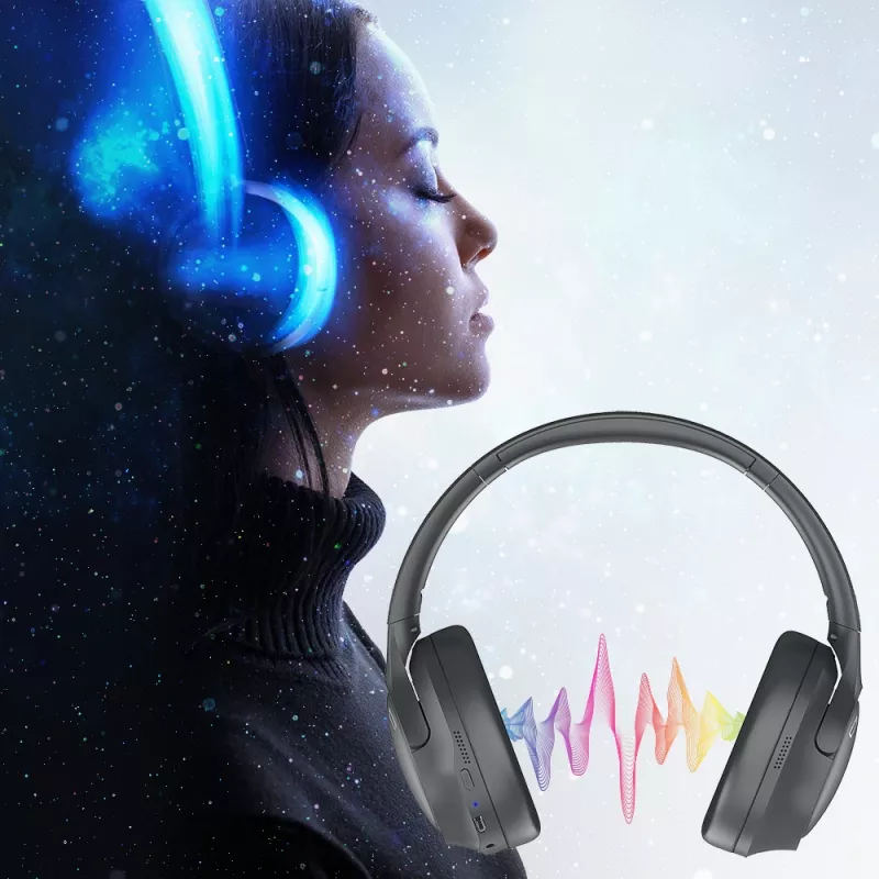 Ausinės Tellur Vibe Bluetooth ant ausų ANC