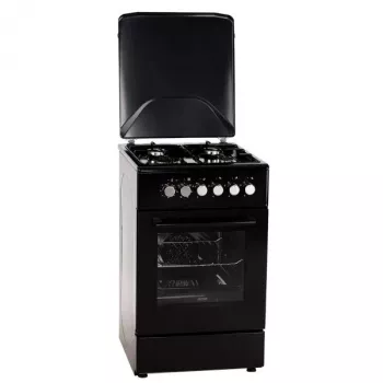 MPM MPM-56-KGM-12B dujinė/elektrinė viryklė Juoda