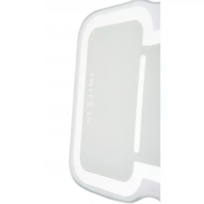 NeXtime klok 5185wi Mini Thumbs Up, 20,5x21 cm, sieninis, balta/sidabrinė