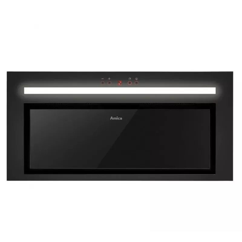 Įmontuojamas gartraukis AMICA OMC6451B HC — anglies filtras, triukšmas 65 dB, energijos klasė A