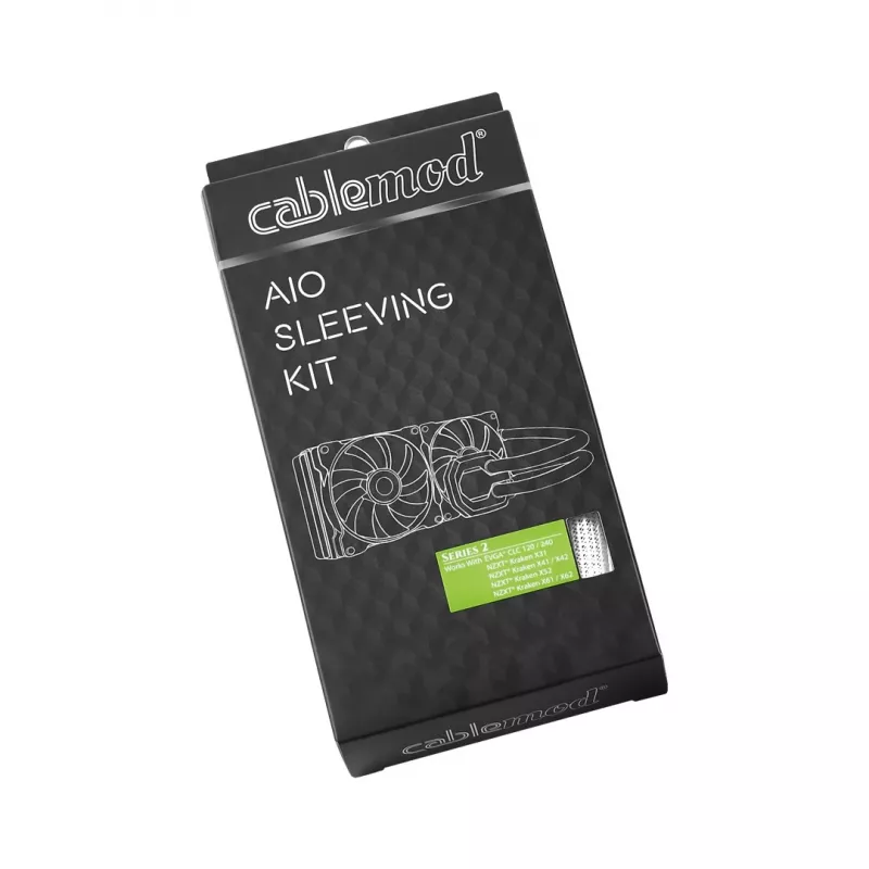 Cablemod CM-ASK-S2KW-R AIO - automobilio rankovių rinkinys (2 serija), Spalva juoda balta