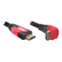 HDMI laidas DeLOCK 82688 5m juodas raudonas
