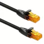 Ethernet komutacinis kabelis QOLTEC CAT6, 2×RJ45, 20 m, juodas