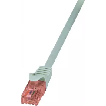LogiLink PrimeLine Patch laidas RJ-45 (M) į RJ-45 (M) 10 m UTP CAT 6 halogen-free pilka