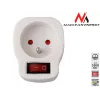 Maitinimo lizdas MACLEAN AC lizdas MCE13 su jungikliu