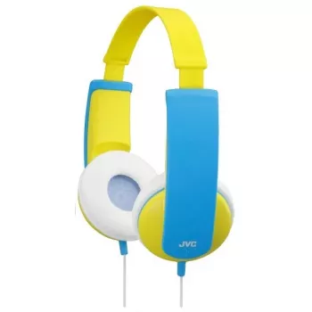 JVC HA-KD5-Y ausinės, laidinės, ant galvos, muzikai, geltonos