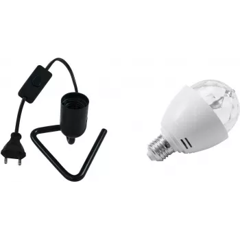 EUROLITE LED Set BC-1 RGB trikampio lizdas, juodas — LED apšvietimo rinkinys su RGB valdymu