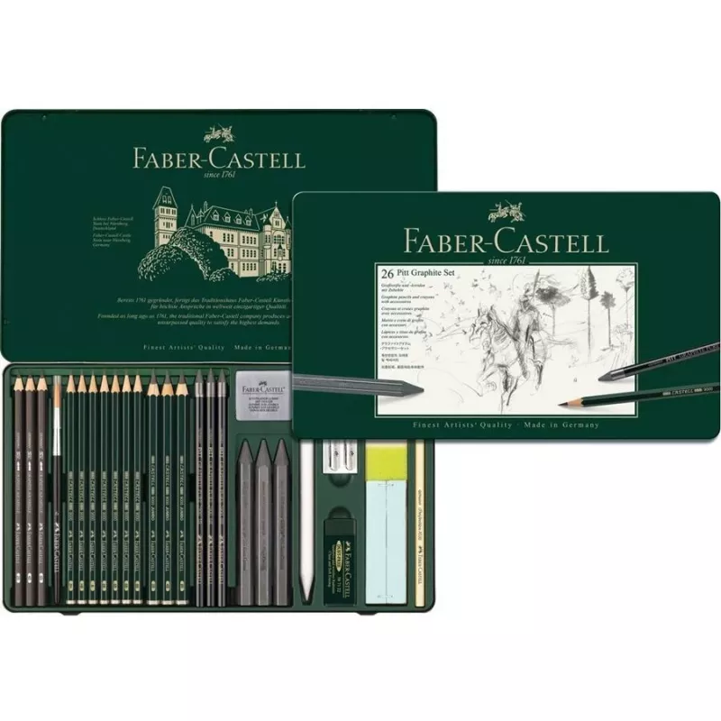 Spalvoti pieštukai Faber-Castell 112974 26 vnt.