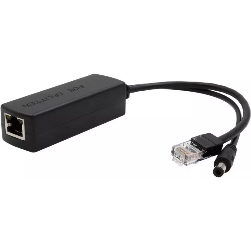 Ethernet PoE+ skirstytuvas Exsys EX-60320 10/100Mbps 12V DC 2A