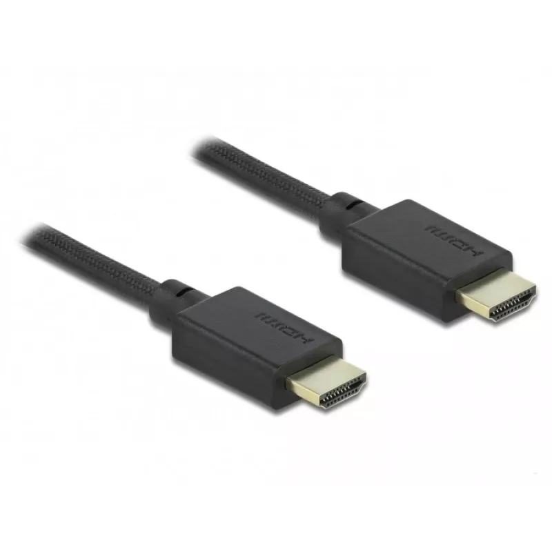 HDMI laidas DeLOCK High Speed 48 Gbps 8K 60 Hz 2 m