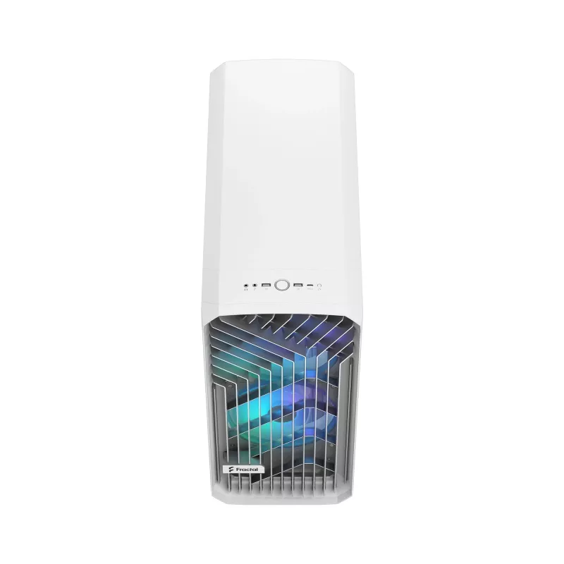 PC korpusas Fractal Design Torrent White — palaiko ATX, EATX, microATX, ITX; 2x180 mm priekiniai ventiliatoriai; 2,5 colio/3,5 colio vietos