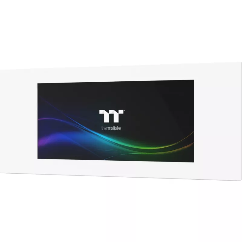 LCD skydelio rinkinys THERMALTAKE View 600 TG Snow 6,0 colio kompiuterio korpusui – ekranas