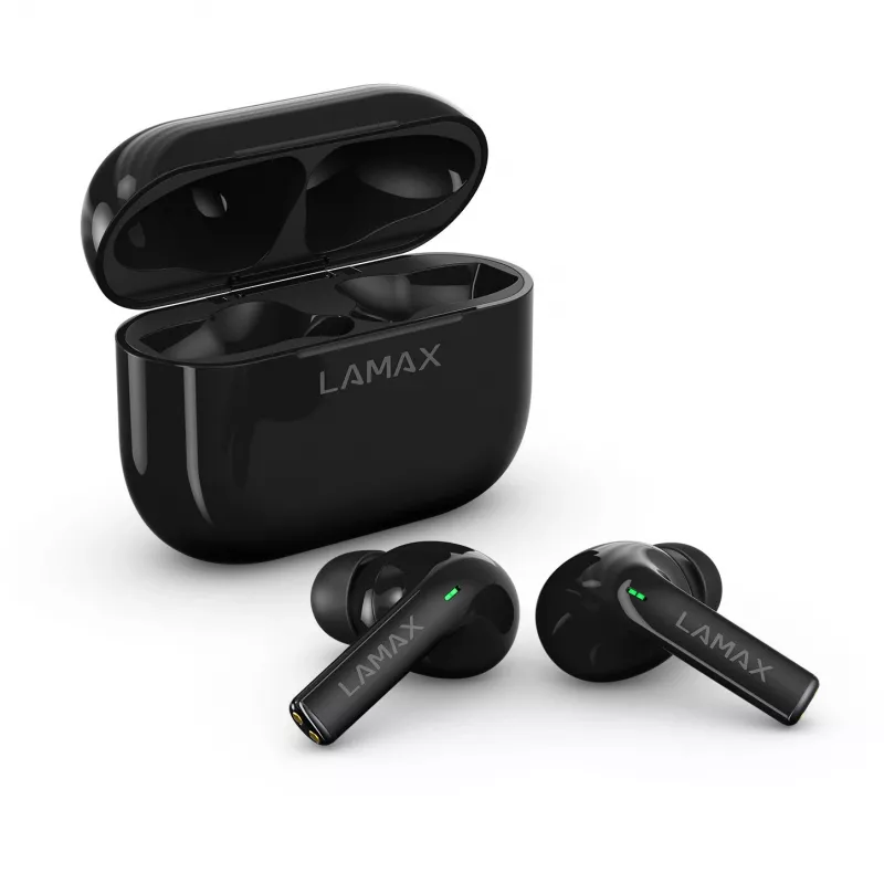 LAMAX Electronics Belaidės ausinės LAMAX CLIPS1 LMXCL1B Į AUSIS ĮDEDAMOS JUODOS - Ausinės