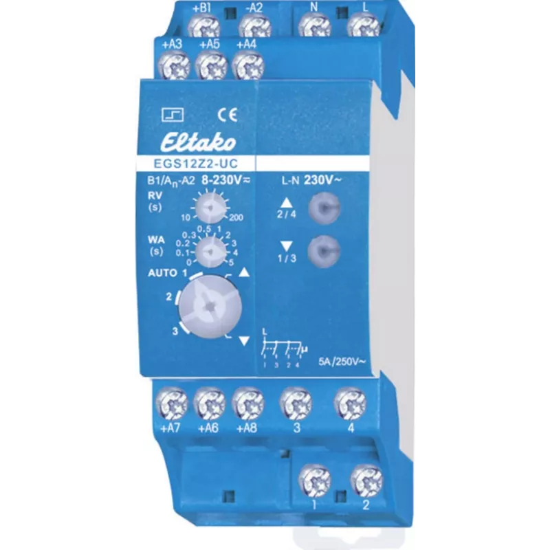 ELTAKO EGS12Z2-8..230V UC impulsinis relės grupinis jungiklis (21400401)