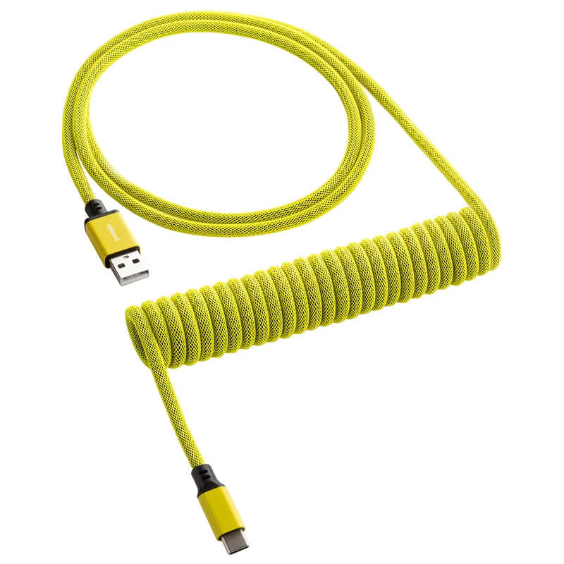 Cablemod CM-CKCA-CY-KY150KY-R USB kabelis 1,5 m USB A USB C Geltonas (CM-CKCA-CY-KY150KY-R)