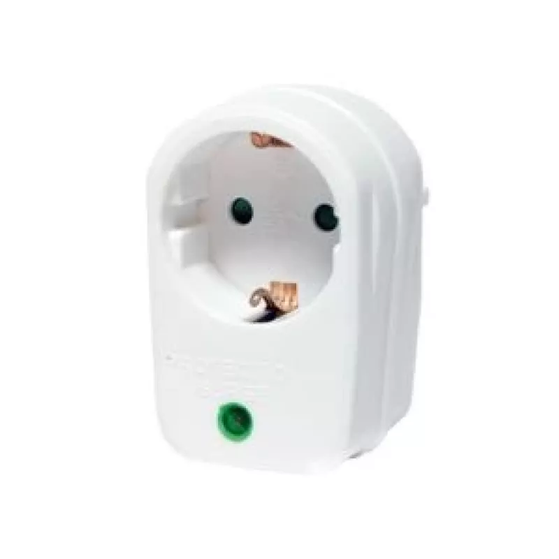 Logilink - viršįtampių apsauga - AC 230 V - 3500 vatų - išvesties jungtys: 1 (PA0078)