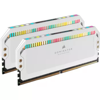 DIMM 64 GB DDR5-5200 2x 32 GB dual kit white Dominator Platinum RGB INTEL XMP