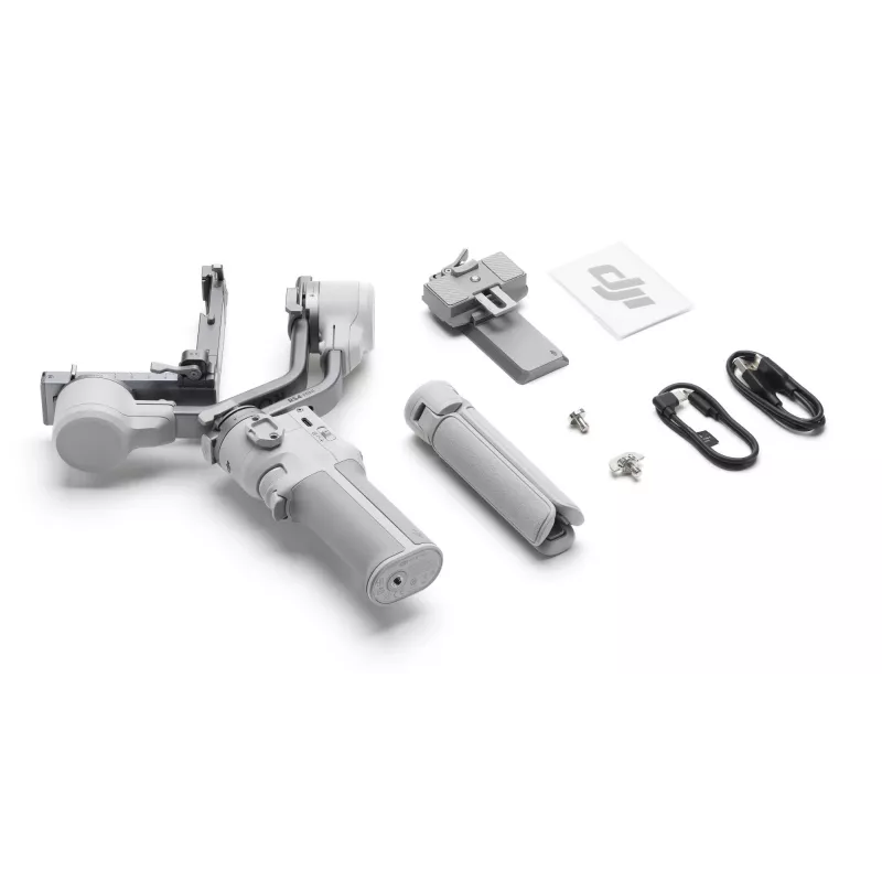 Gimbal stabilizatorius DJI RS 4 MINI — 3 ašių kompaktiškas lengvas veidrodiniams ir mažiems DSLR fotoaparatams (modelis CP.RN.00000442.01)