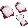 biomechaninis apsaugų rinkinys Comfort (rožinė/baltas, M dydis)