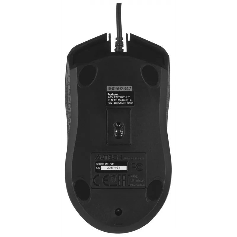 A4Tech OP-760 pelė USB A tipo optinė 1200 DPI