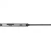 7‑in‑1 USB‑C Dongle Acer — USB 3.2 Gen 1 Type‑C, 3x USB‑A, HDMI, SD/MicroSD, 100 W PD, sidabrinis