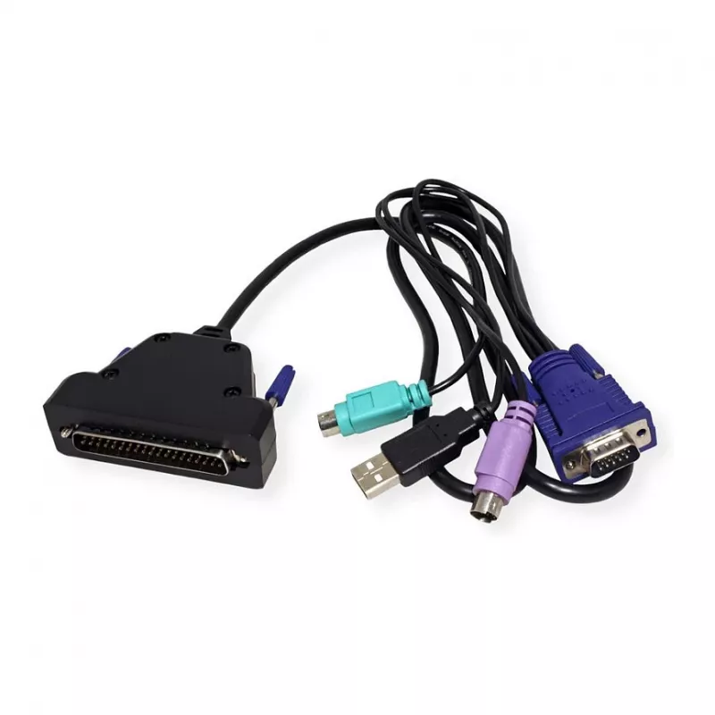 VALUE 19 colių LCD KVM konsolė. 19 colių. VGA. USB+PS/2. UK