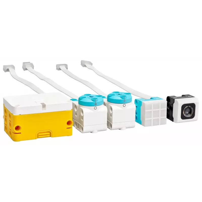 Edukacinis robotikos ir programavimo rinkinys LEGO Education Spike Essential Set A+ 45345 — 449 elementai, amžius 6+