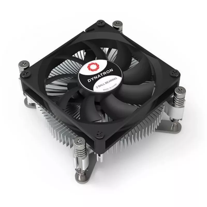 CPU aušintuvas Dynatron Z60, skirtas LGA1851 LGA1700, aliuminio korpusas, 80 mm ventiliatorius