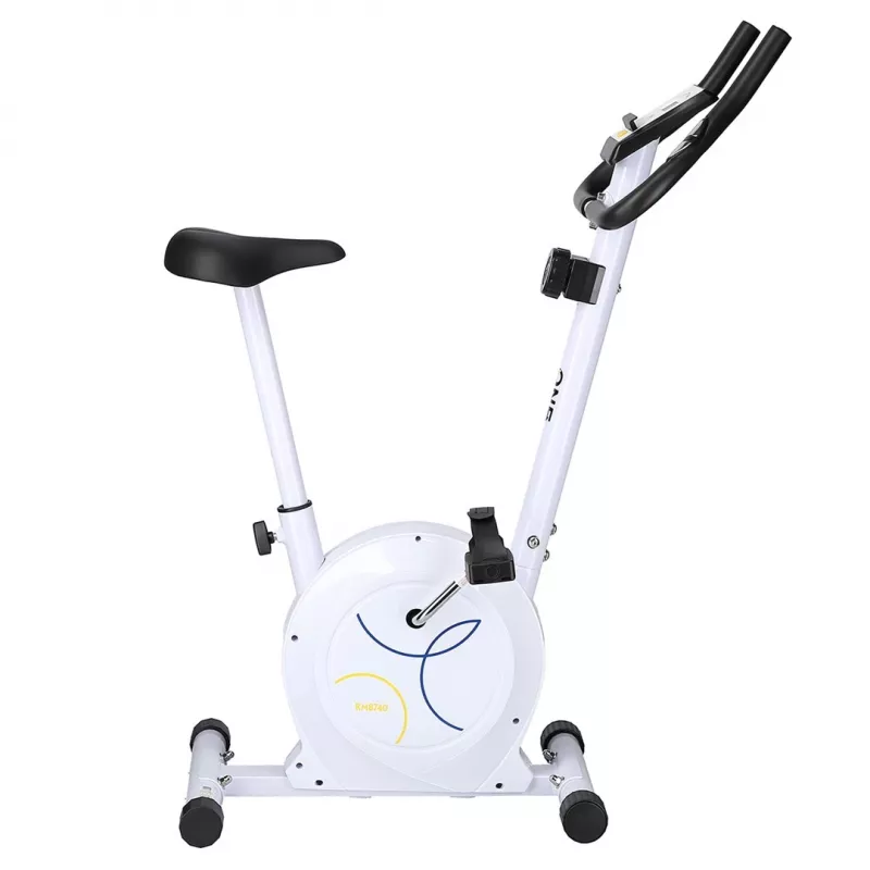 One Fitness RM8740 baltas magnetinis dviratis