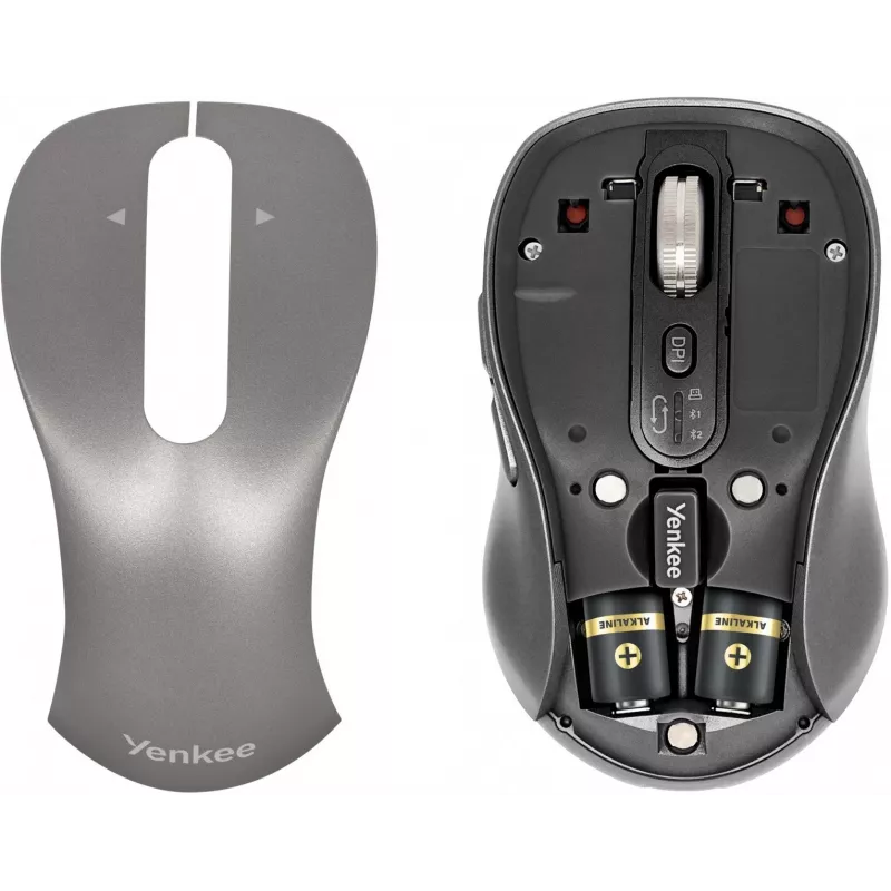 YENKEE YMS 2010SR GYRO dvigubos belaidės jungties pelė, Bluetooth + USB 2.4 GHz